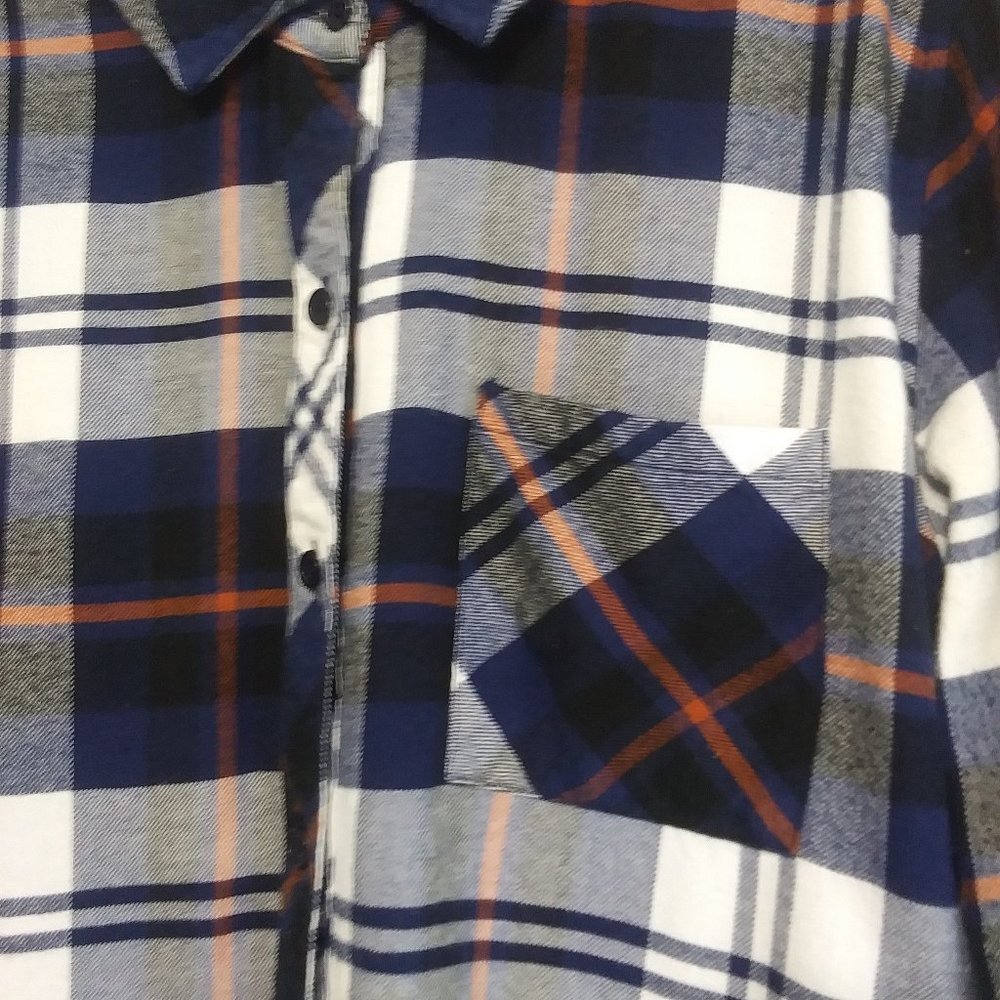 Rails Hunter Soft Plaid Flannel Button Down Shirt… - image 4